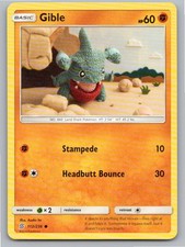 2019 POKEMON GIBLE UNIFIED MINDS 112/236 COMMON NM A49517 FREE S&H on eBay
