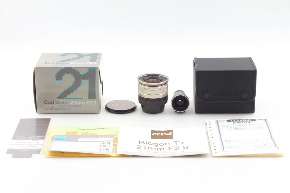 [MINT in Box] Contax Carl Zeiss Biogon 21mm f2.8 Lens for G1 G2 GF-21 From JAPAN - Image 2 of 4