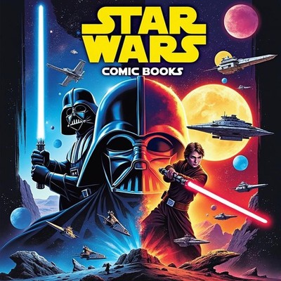 STAR WARS comics!!! marvel, dark horse. back issues!!!