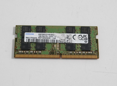 16GB Samsung 2Rx8 PC4-3200AA-SE1-11 SODIMM Laptop RAM Module