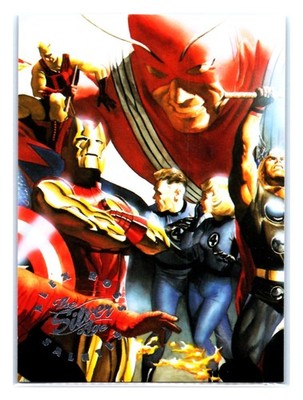 Heroes 1998 SkyBox Marvel: The Silver Age Alex Ross Salutes #AR2