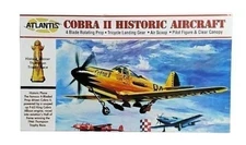 Atlantis Cobra II Historic Aircraft 1:46 Scale Model Kit