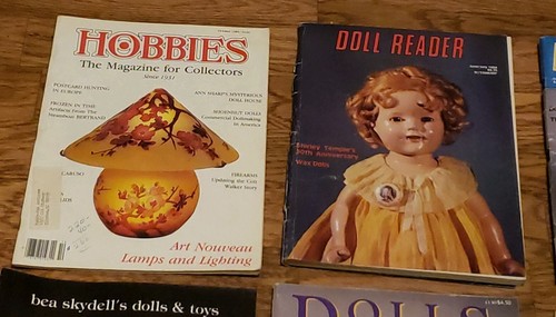MIX LOT OF 11 DOLL, TOYS, ANTIQUES CRAFTS AND PATTERNS 1984 MAGAZINES, CATALOGS - Picture 2 of 12
