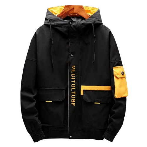 Chaqueta de Carga a Prueba de Viento Tendencia Moda Primavera y Otoño 2025 Informal para Hombre - Imagen 11 de 27