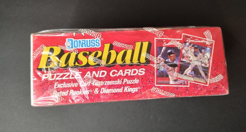 1990 Donruss Baseball Unopened Wax Box Of 36 Packs Never opened - Picture 6 of 6