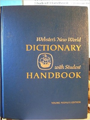Webster Neu Welt Dictionary Mit Student Handbuch