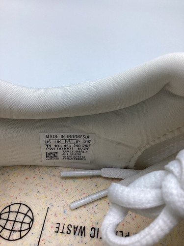 AMPUTEE LEFT SHOE Adidas Men's US 11 Racer TR21 GX4208 White Sneaker - Picture 7 of 7