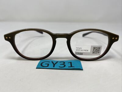 Jins J!NS Eyewear MCF15AU190C 85 48-20-151-39 Brown Eyeglasses