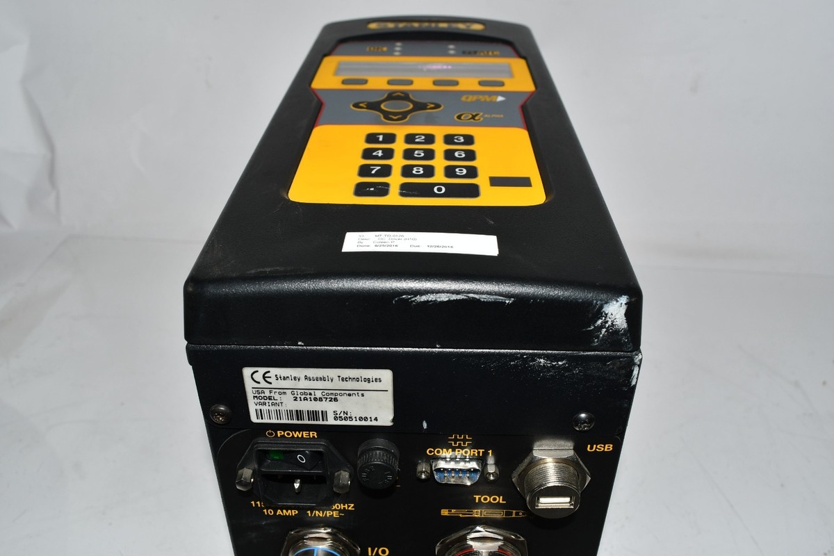 Stanley 21A108726 QPM Alpha Controller DC Tool Control, 10A