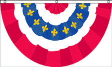 Wholesale Lot 10 Pack 3x5 New Orleans Mardigras Mardi Gras Bunting 3x5 Flag A3