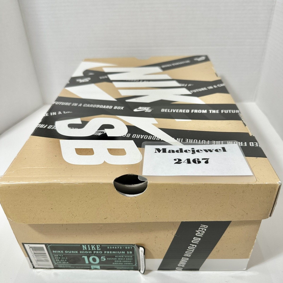 Nike SB Dunk High Premium Mcard 554673-001 Size 10.5 w/ Box Excellent Nike SB Dunk High McRad Size US 10.5 - 554673 001 | eBay main image 3