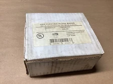 Lew Electric 332-58 Floor Box. 3/4" Hubs #104E98PR6*CO