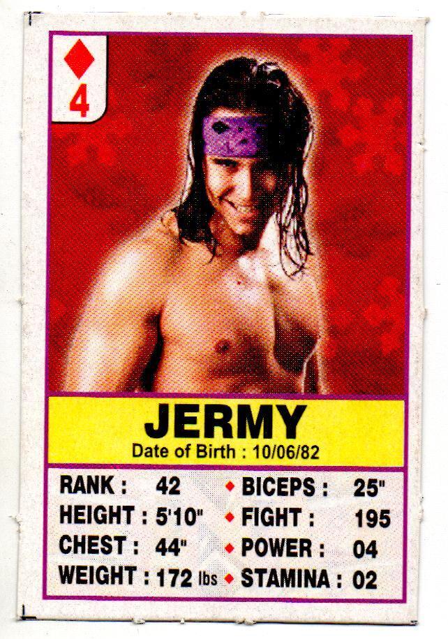 Matt Jackson Jeremy Young Bucks TNA Wrestling Playing Trading Card