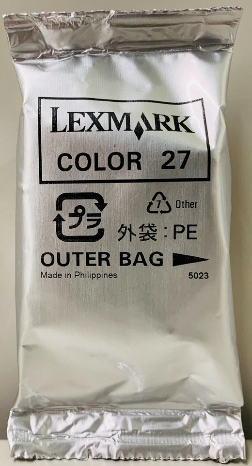New Genuine Lexmark 27 Ink Cartridge X Series X1150 X1155 Z Series Z25 Z33 - Image 2 of 3