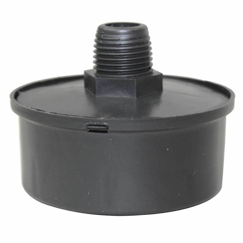 3/8" NPT CENTRAL PNEUMATIC AIR COMPRESSOR REPLACEMENT AIR INTAKE FILTER BLACK 