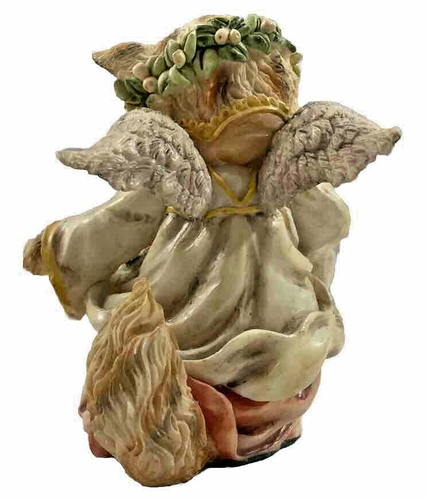 Estatuilla The Thickets at Sweetbriar Angel Dear Heavenly Rose 4,25"H gato gatito - Imagen 3 de 5