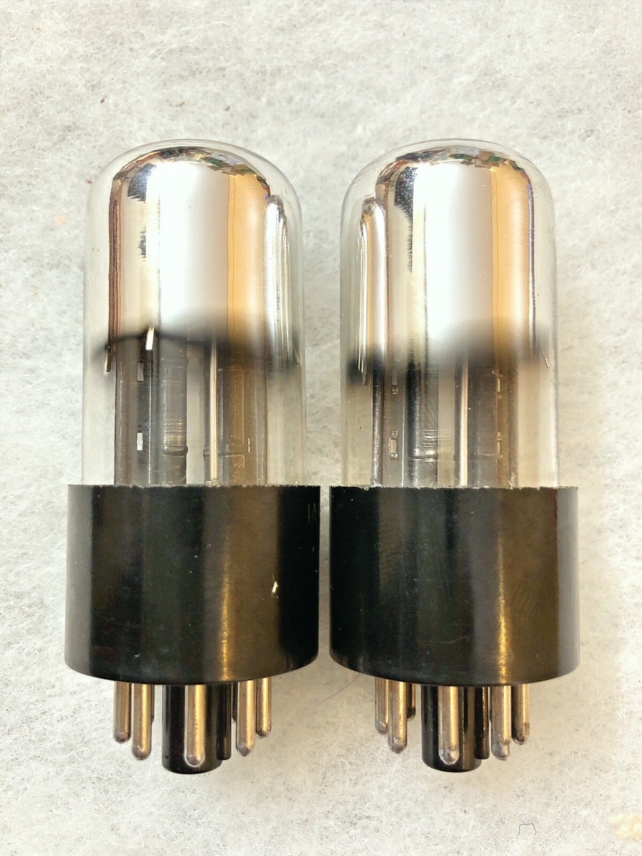 Sylvania 6SN7W 5692 VT-231 Long Bottle Fat Base Chrome Top