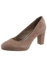 Tamaris Trend 22430 Gr. 37 Women Platform Pumps Beige Taupe New