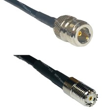 RFC240UF N FEMALE to MINI UHF FEMALE Coax RF Cable USA-Ship Lot