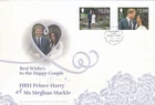 Harry Meghan Markle Engagement GB Isle of Man FDC 2018 (137166)