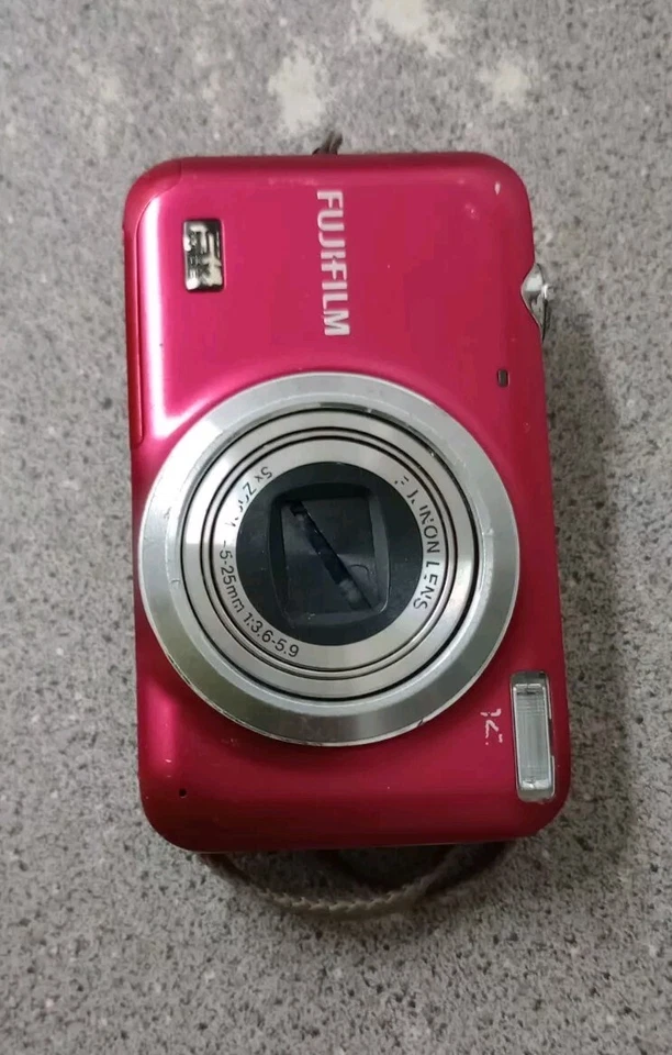 Fujifilm FinePix JX530 Red 14MP Digital Camera Battery Tested Working Compact, photo 2 of 5