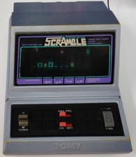 LCD SCRAMBLE Handheld Console Game Watch TOMY LSI Tested