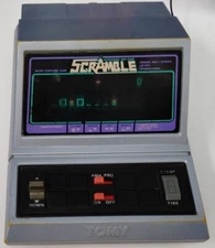 LCD SCRAMBLE Handheld Console Game Watch TOMY LSI Tested