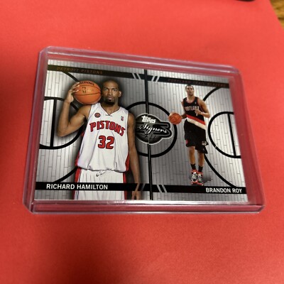 2008-09 Topps Co-Signers Changing Faces RICHARD HAMILTON/BRANDON ROY 063/899