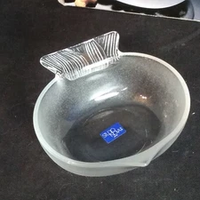 NEW Glass Bowl-STUDIO NOVA NATURE'S HARVEST WX009/353 MEDLEY BOWL RADISH SHAPE