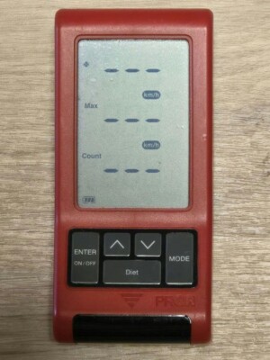 PRGR　測定器　 RED EYES POCKET HS-110 used PRGR Red Eyes Pocket HS-110 Golf Head Speed Meter Multi
