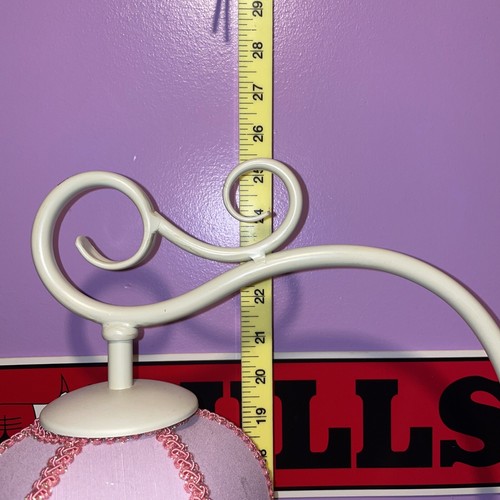 2005-portable luminaire table lamp #BK-30,868 with shade 25” Height - Picture 4 of 6