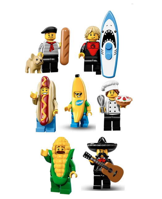 lego hot dog minifigure