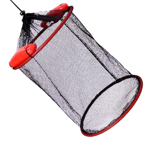 Quick-Drying Live Fish Net Foldable Floating Fish Basket Mesh Bait Pen - Picture 7 of 15