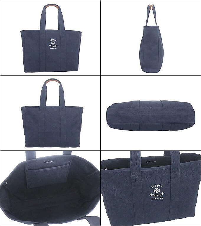 Tory Burch] CANVAS TOTE 156476 0524 Warm Night [Outlet] | eBay