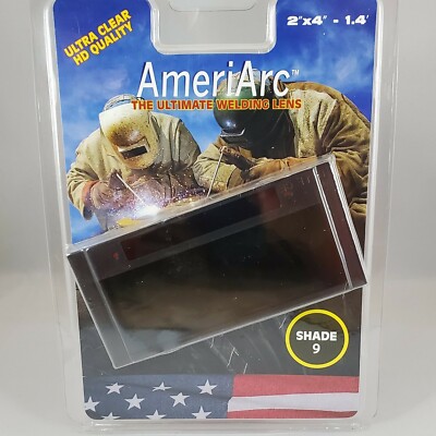 AmeriArc HD Auto darkening Welding Lens 2x4 Shade 9 GOLD EDITION