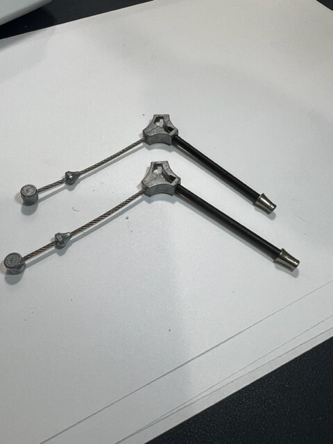 Lot De 2 Câbles De Frein Cantilever (straddle Wires) - Universel Pour VTT, Vélo De Ville, Course