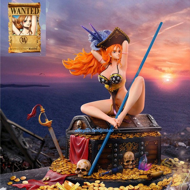 Dragon Studio One-Piece Nami in the Pirate Treasure 1/4 Resin Statue