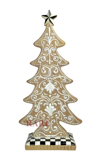 MacKenzie-Childs Gingerbread Cookie Christmas Tree - Thumbnail 3