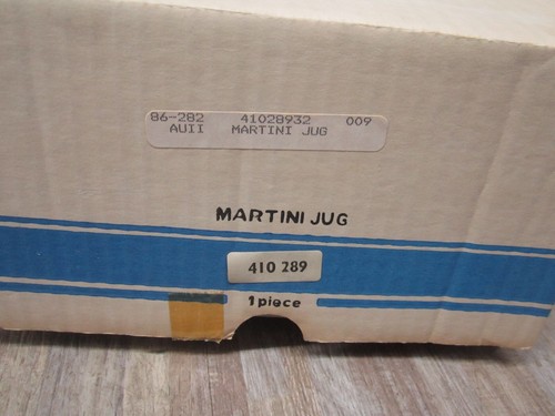 vintage Waterford 410-289 Pattern Clear Cut Crystal Ice Lip Martini jug. new - Picture 10 of 11