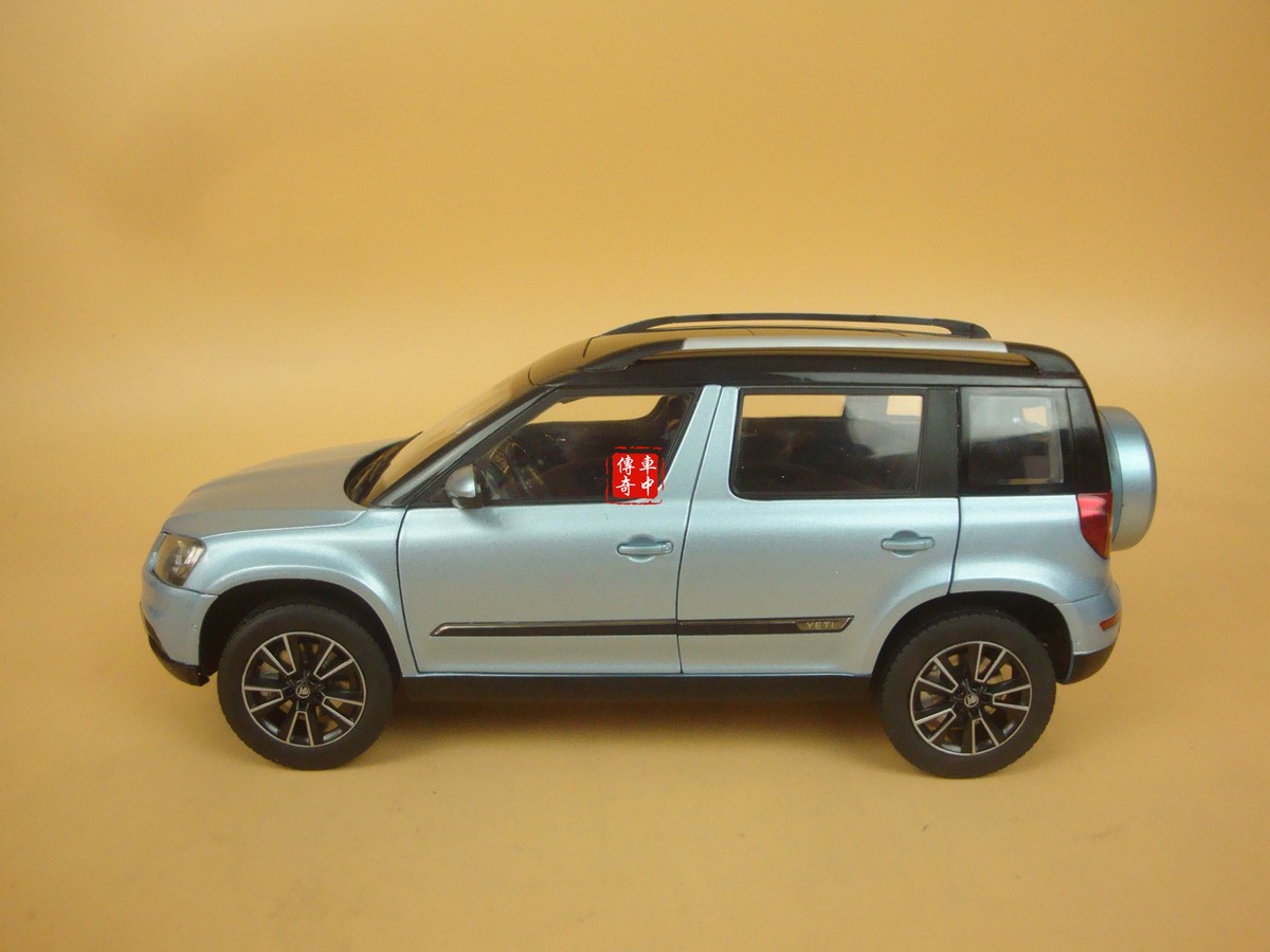 1/18 2013 Skoda YETI SUV model car blue color | eBay