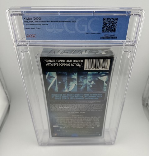X-Men (2000) VHS - New Sealed Watermark Graded CGC 9.4 A+ - Picture 6 of 10
