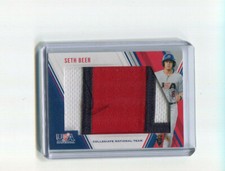 2018 Stars and Stripes Jumbo Relics Seth Beer Jumbo Patch 3/10