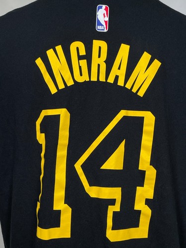 Brandon Ingram #14 Los Angeles Lakers NBA Nike Black Jersey Style Shirt Men’s XL - Picture 2 of 13