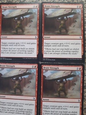 MTG 4 x Rohstärke - Amonkhet