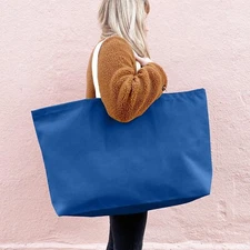 RIVERICH 28in Large Canvas Tote Bag - Shopping Bag for DIY Art Crafts Painting