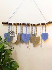Macrame decorative leaf curtain in different colors from Egypt Antiques