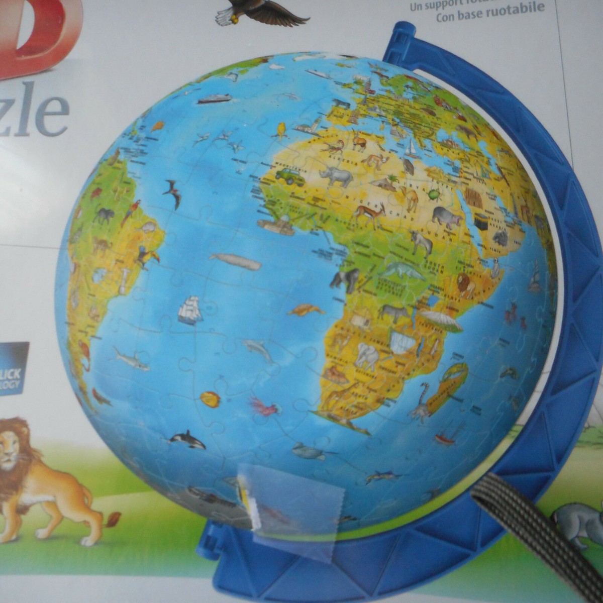 Ravensburger 3D-puzzel - Wereldbol, 180 stukjes - Andere puzzel | fnac België