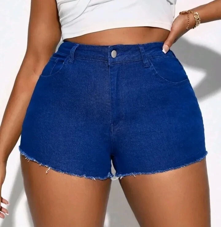 Size 16 denim best sale shorts