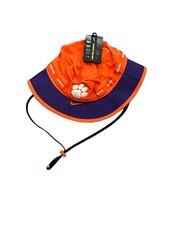 NWT New Clemson Tigers Nike Bucket Hat Cap Size Medium