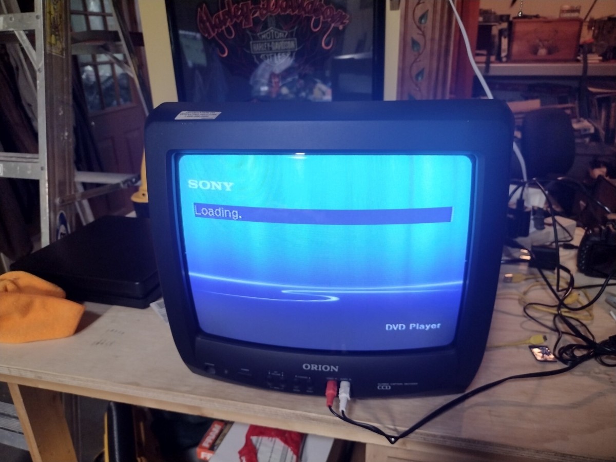 Vintage Orion 13 Inch Model TV1334 Gamers Television Tested Vintage Orion 13 Inch Model TV1334 Gamers Television Tested